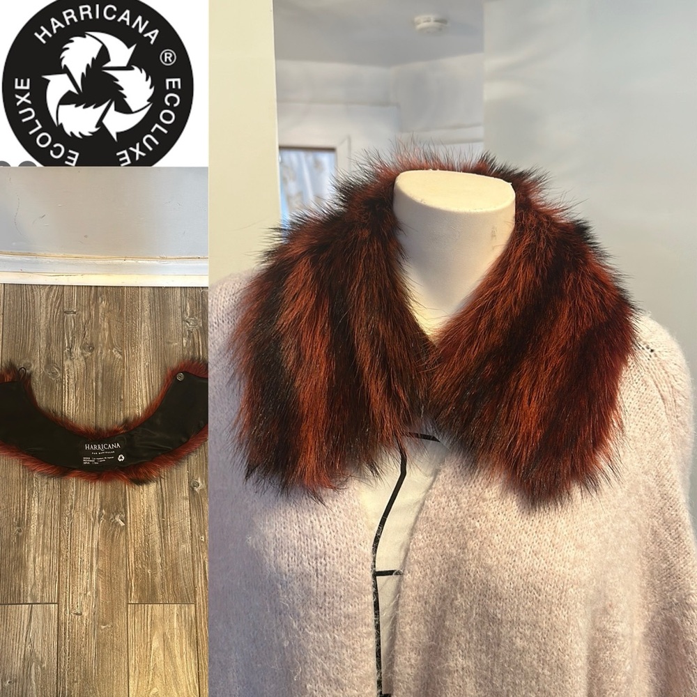 Harricana Par Mariouche recycled ♻️ Real Fur collar